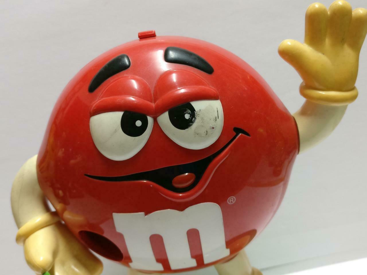 M&M's M&M Chocolate Red Waving Hand Hello Candy Dispenser No Box (A2180) *3