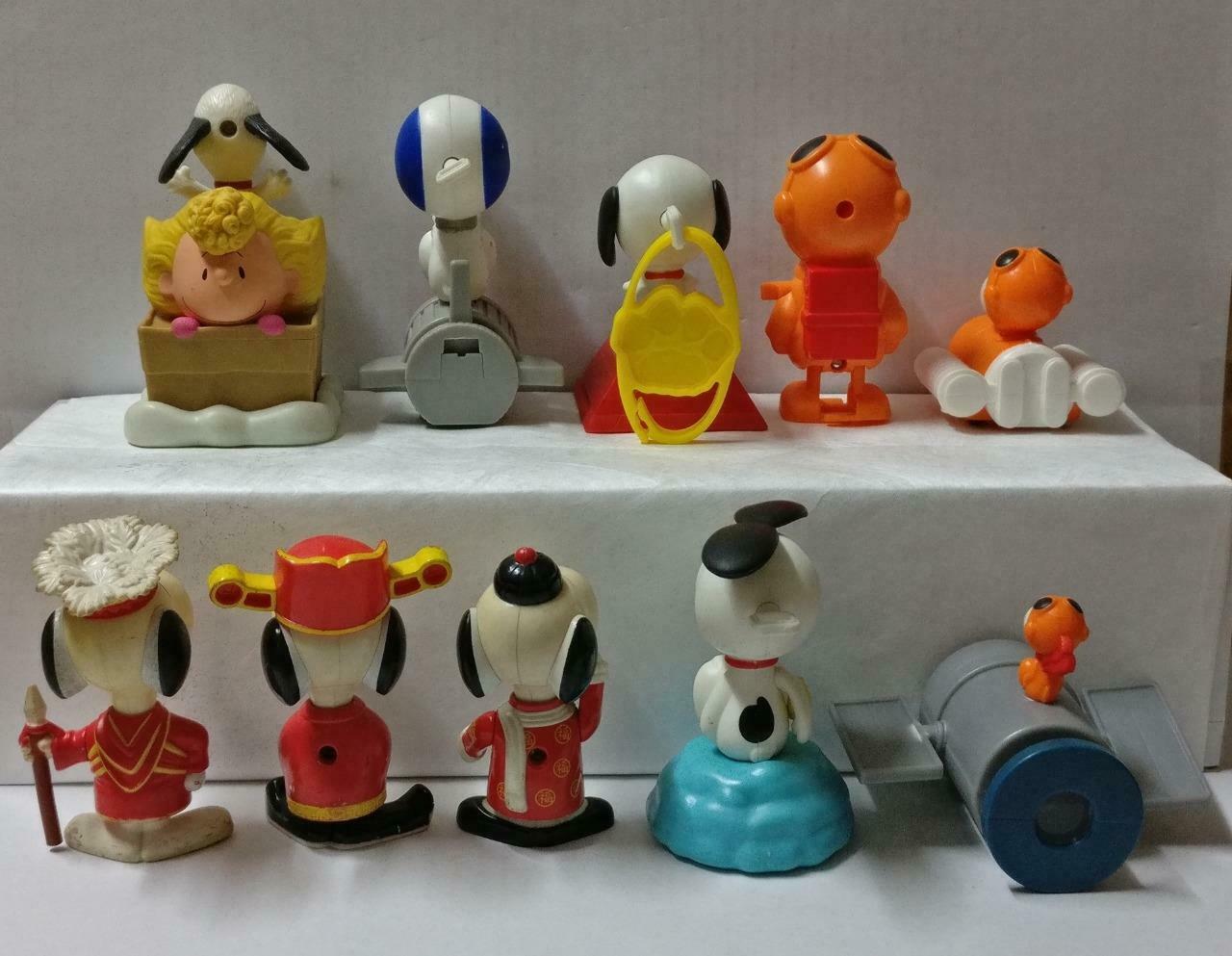 Snoopy Cute Oriental Chinese Wear Costume PVC Toys Figure x10 Lot F/S FTY001 *I