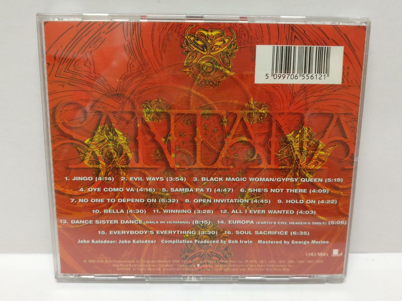 LK888 The Very Best Of Santana 1998 Mega Rare Asia CD (65561) (CD551)