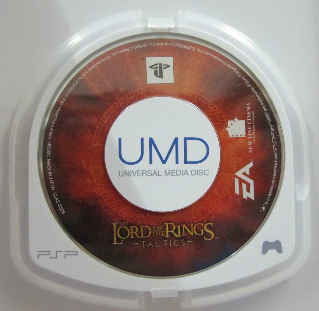 PSP The Lord Of The Rings Tactics 2005 Game Disc (G100)