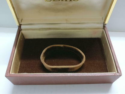 Vintage Japan Seiko Watch Rectangle Empty Box Gift Box (BX029)