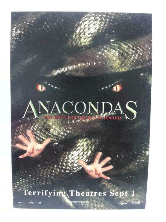ANACONDAS 2004 The Hunt for the Blood Orchid On Movie Singapore Postcard (AC032)