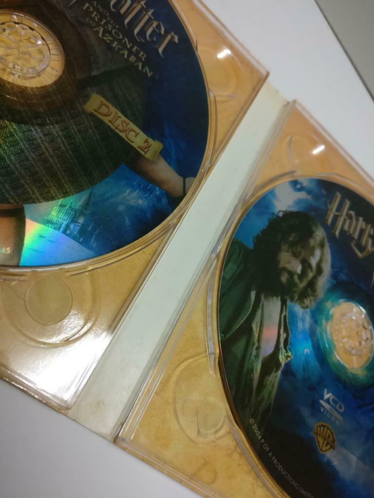 Harry Potter & The Prisoner Of Azkaban 2004 Singapore English 3x VCD CD1169 F