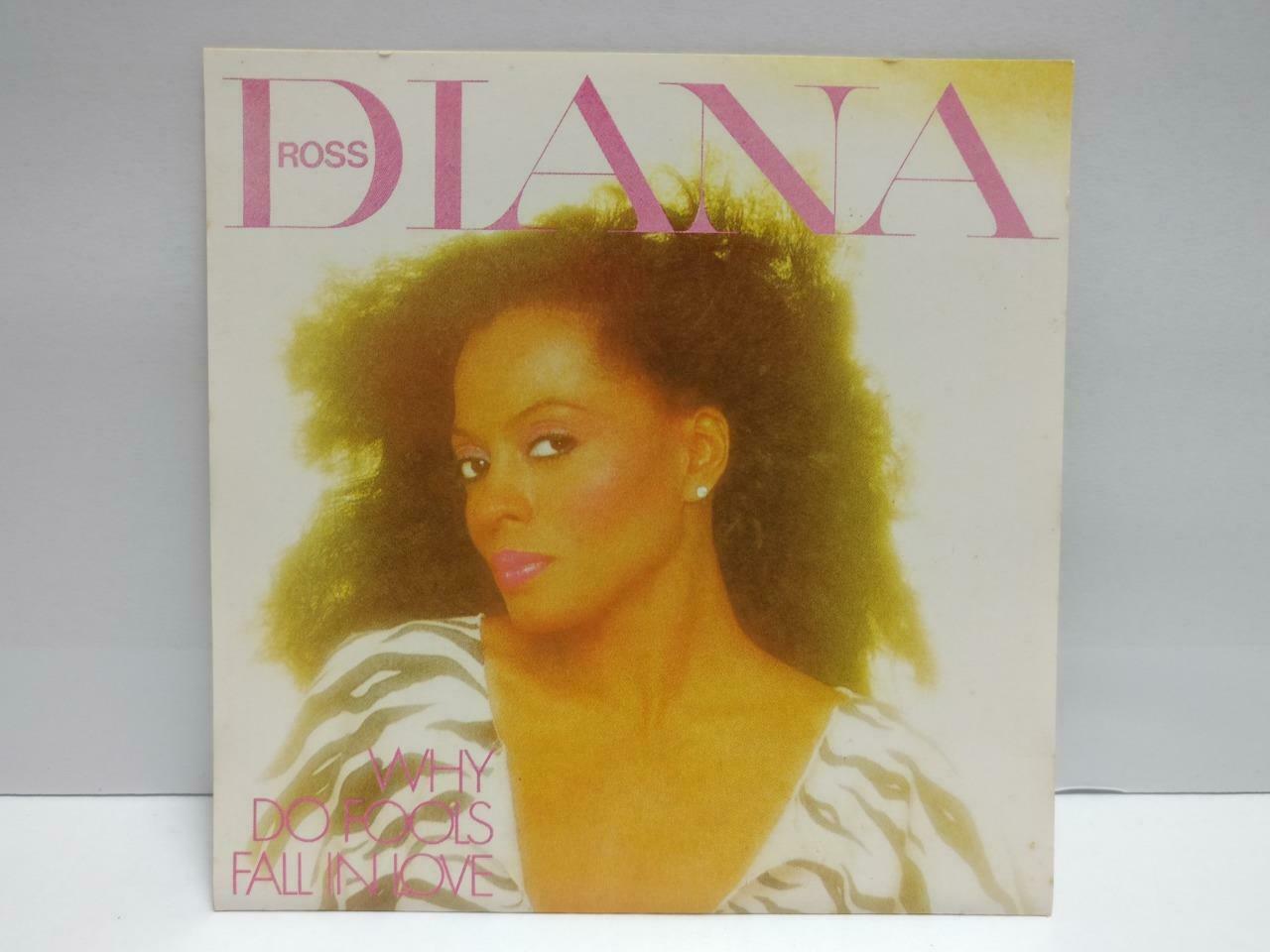 Diana Ross Why Do Fools Fall In Love 1981 Rare Japan English CD (CDS171)