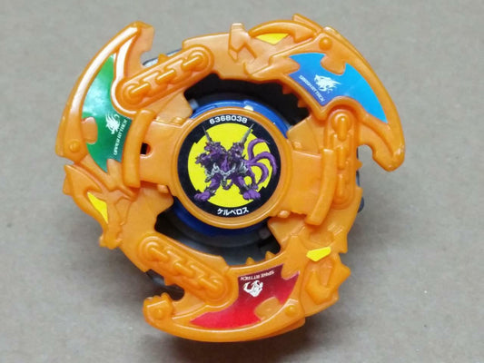 Used Beyblade Wolborg IV Upper Smash Spike Attack Plastic & Metal (A1450)