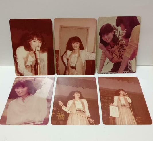 Vintage Taiwan Singer Jelly Jiang Ling 江玲 Colour Photo x6 Lot F/S (P209)