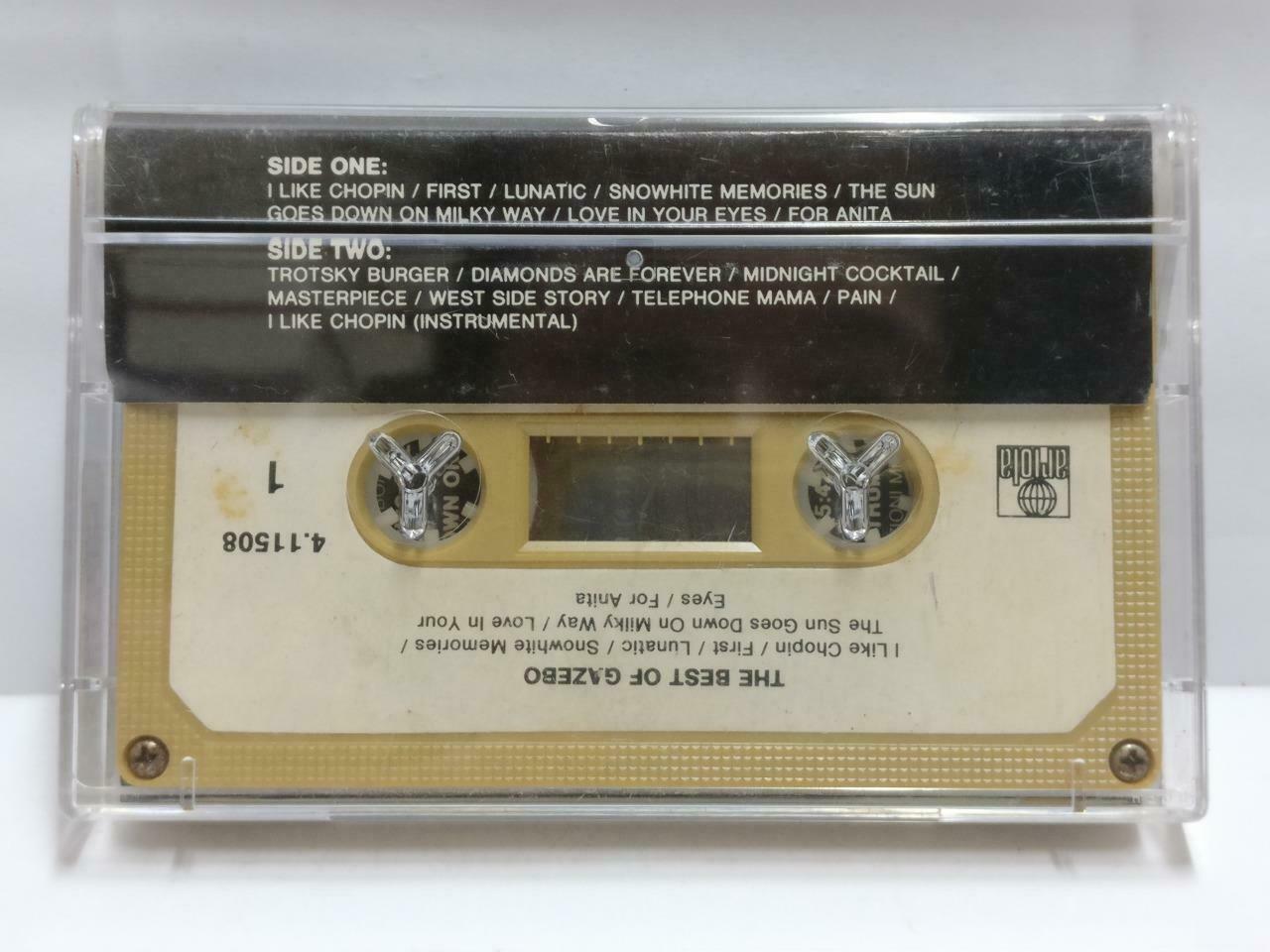 The Best Of Gazebo 1987 Mega Rare Singapore English Cassette CT473