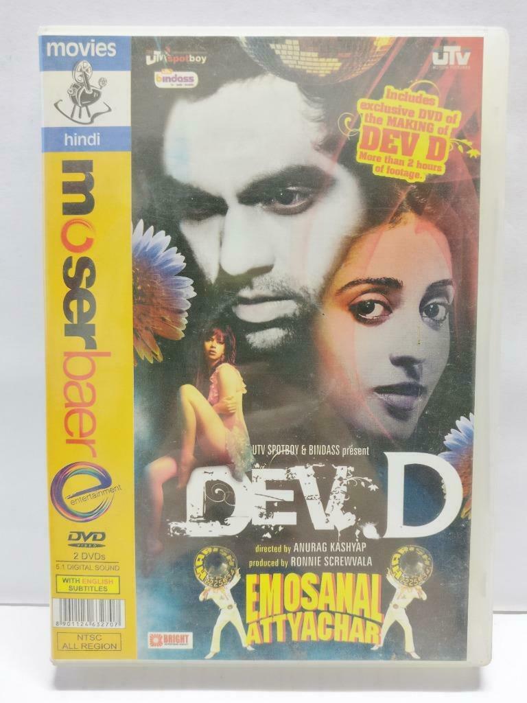 India Bollywood Hindi Movie Dev D Abhay Deol Mahie Gill 2x DVD Eng Sub R0 CD998