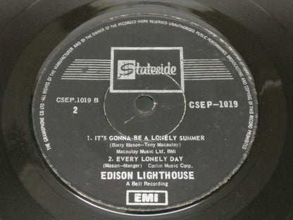 Edison Lighthouse Love Grows Rare Stateside EMI Singapore 7" EP (EP058)