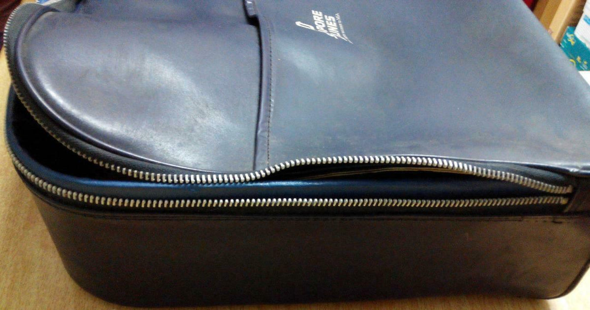 Mega Rare Vintage Singapore Airlines SIA Travel Briefcase Bag (A717)