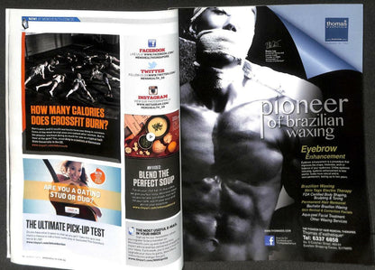 Singapore Men's Health Magazine Beefcake Macho Man Dwayne Johnson The Rock M050