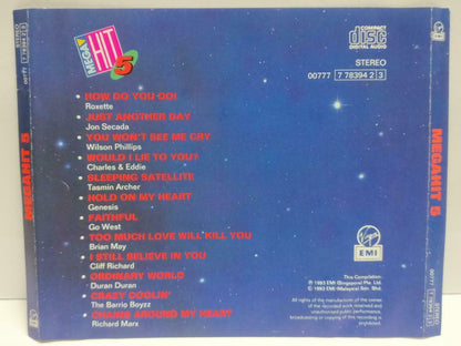 Various Artists Roxette Richard Marx Duran Duran 1993 Rare Singapore CD (CDS265)