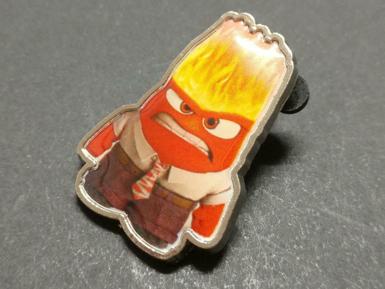 Cartoon Movie Inside Out Anger Character 2015 Pin Badge F/S B868