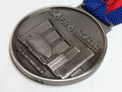 Safra Singapore Bay Run & Army Half Marathon 2010 10KM Medal Sands Hotel C094