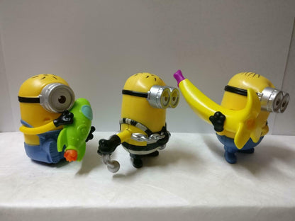 Singapore McDonald's Minions Banana Cute PVC Figure Toys x7 Lot F/S (FTY007) *G