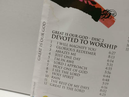 Christian City Church Great Is Our God Faith Worship Australia 2x CD CDS522