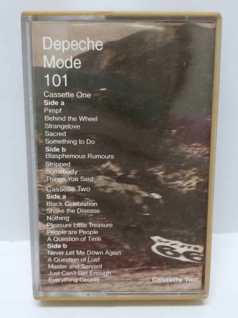 Depeche Mode 101 (One) 1989 Rare Singapore Cassette (CT187)