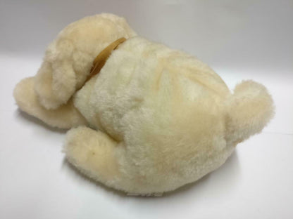 SCOTT Cute White Furry Fluffy Dog Puppy Plush Soft Toy F/S (PTY052)