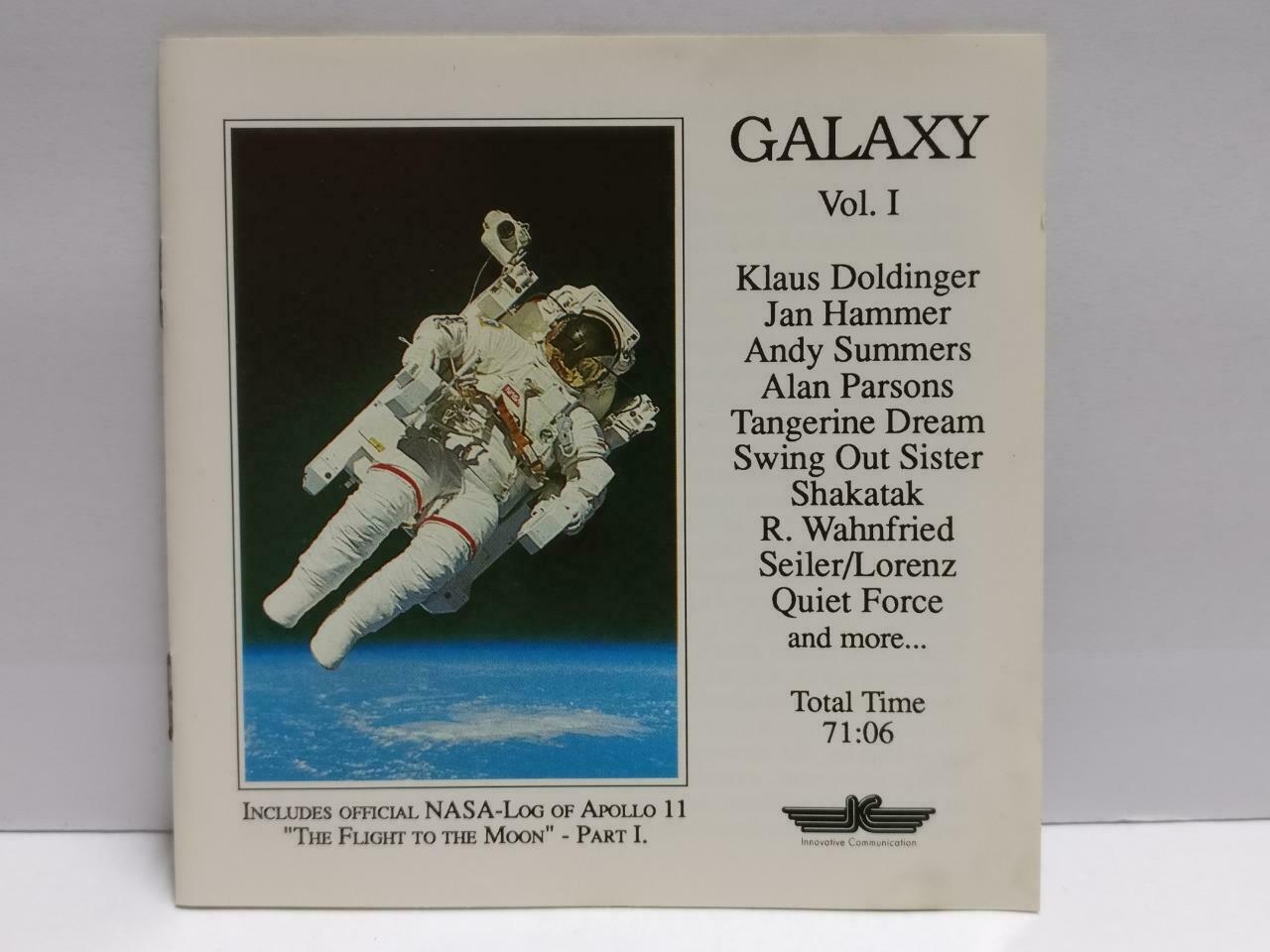 Galaxy Vol.1 NASA log Frm Apollo 11 Alan Parsons 1990 Rare Germany CD (CDS294)