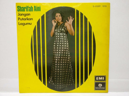 Malay Sharifah Aini Sing Terry Jacks Seasons In The Sun 1974 EMI 7" EP (EP332)