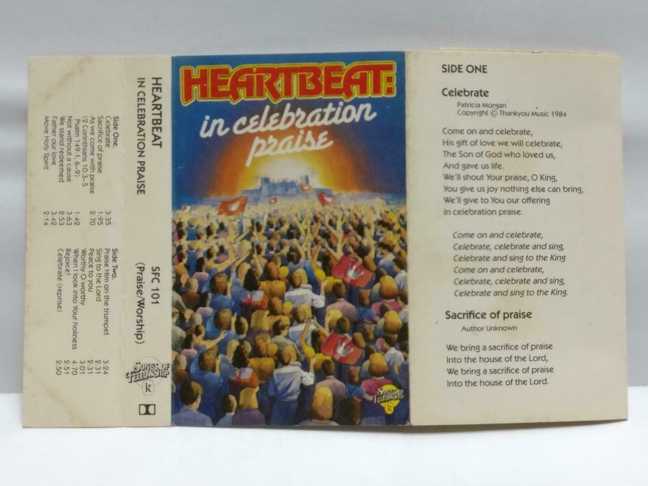 Christan Worship Jesus God Songs HeartBeat 1984 Rare Malaysia Cassette CT485