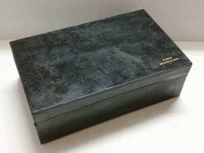 Vintage Japan Seiko Quartz Watch Rectangle Black Empty Box Gift Box (BX028)