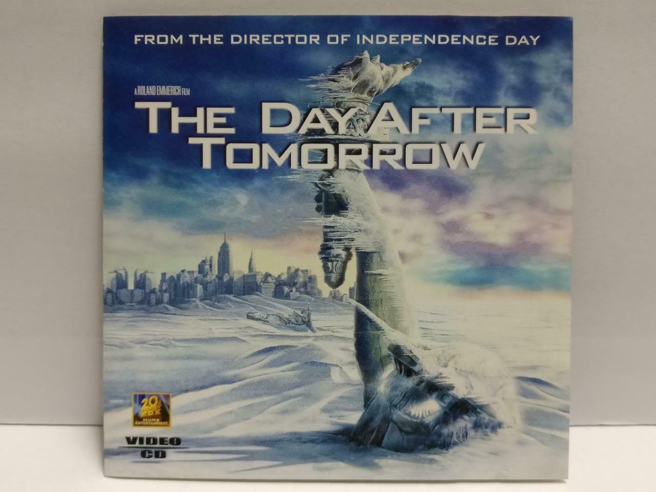 Movie The Day After Tomorrow Dennis Quaid Singapore Video CD 2x VCD OOP (CDS351)