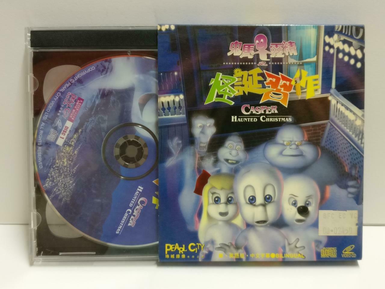 Cartoon Casper Haunted Christmas Ch Sub Hong Kong Video CD 2x VCD CD1112 D
