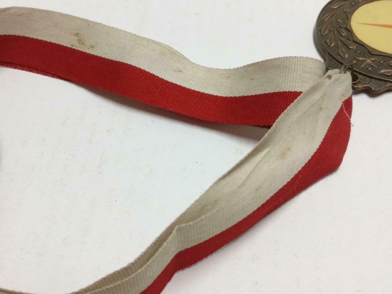 Singapore School Nike 2nd Runners-Up MUPC 04 Medal With Ribbon Strap (C090)