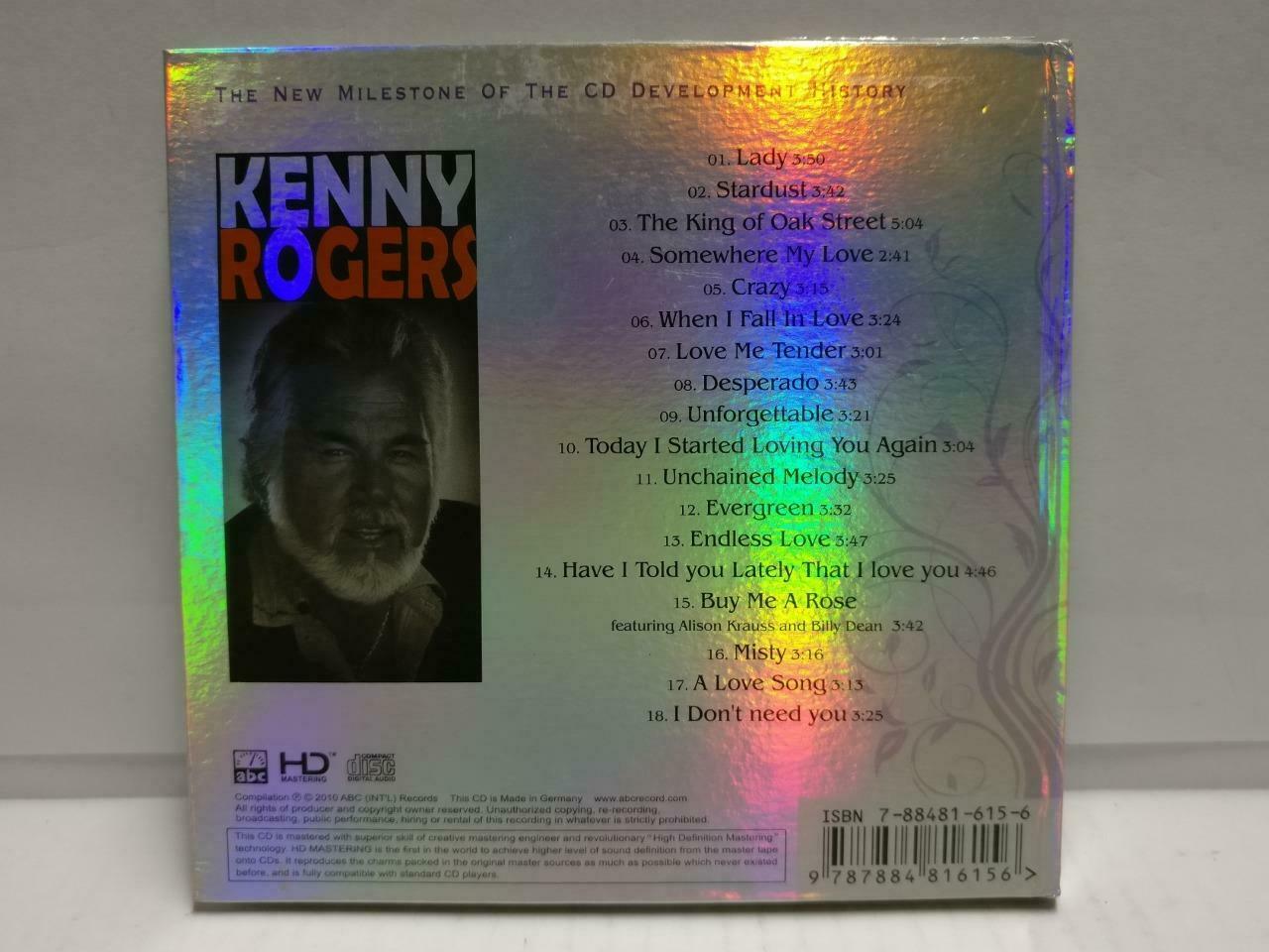 Kenny Rogers Classics 2010 Lady Unchained Melody Rare Germany HDCD CD (CD817)