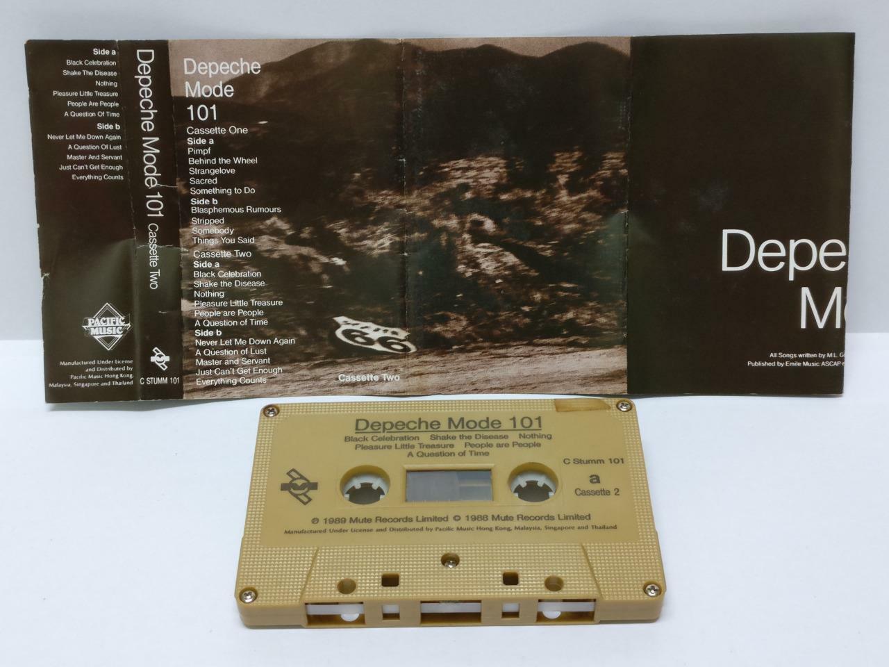 Depeche Mode 101 (One) 1989 Rare Singapore Cassette (CT187)