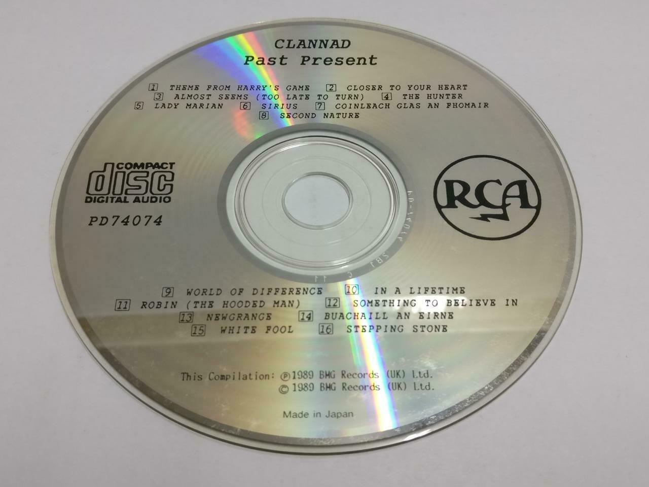 Clannad Past Present 1989 Rare Japan English CD (CDS194)