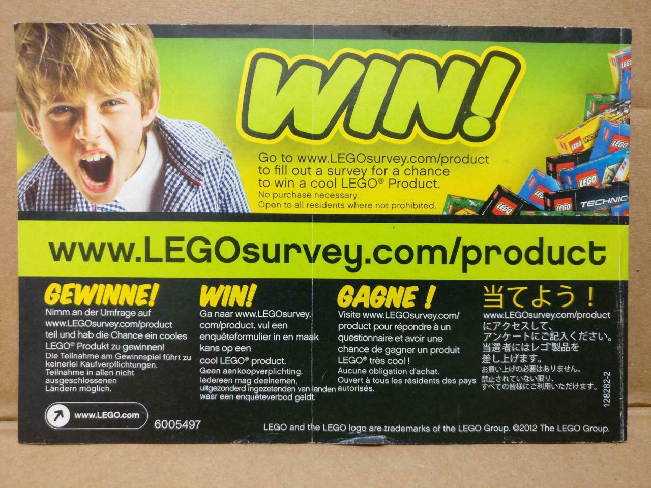 LEGO No. 4427 Manual Instructions Catalog Booklet (LG001)