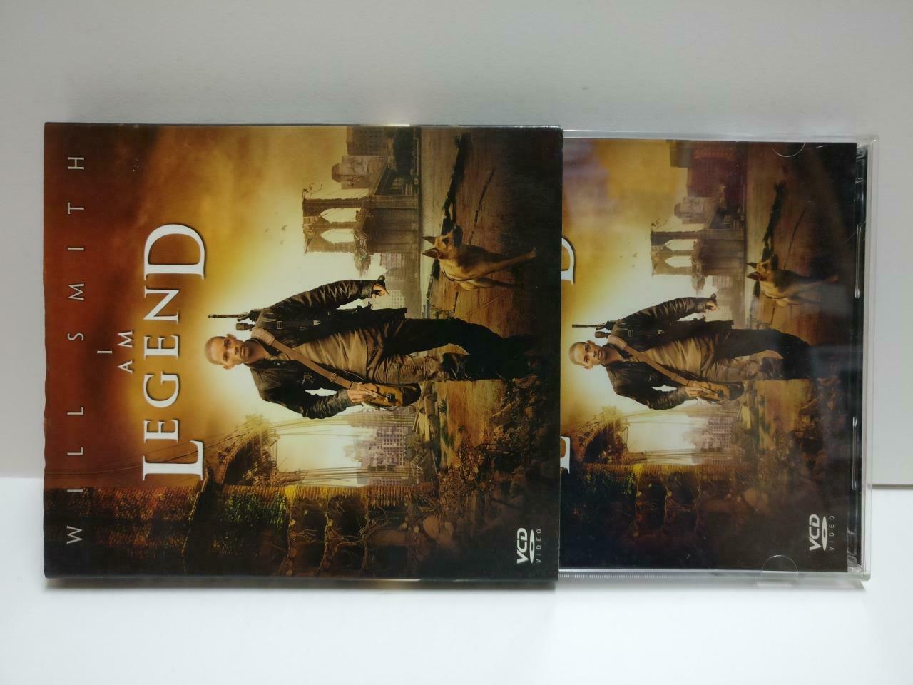 Movie I am Legend Will Smith 2007 Singapore English Video CD 2x VCD CD1148 D