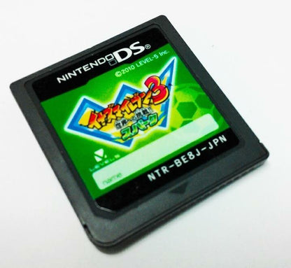 Japan Nintendo DS イナズマイレブン３　世界への挑戦！！スパーク 2010 Game Cartridge (A647)