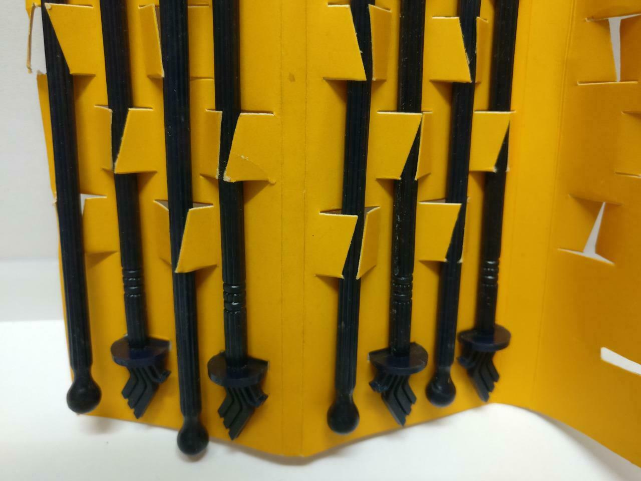 Rare Vintage SIA Singapore Airlines Cocktails Stirrers & Sticks 8x Pieces A2118