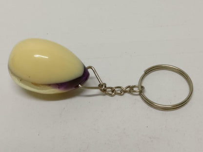 LP888 Rare Vintage Thailand Beautiful Seashells Acrylic Souvenir Keychain keyring B799