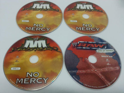 WWE WWF Wrestling RAW No Mercy 2006 Singapore Only 4x VCD Video CD OOP (A845)