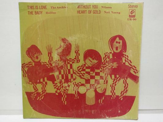 Neil Young Hollies The Archies Nilsson Rare Cover Singapore 7" EP  (EP085)