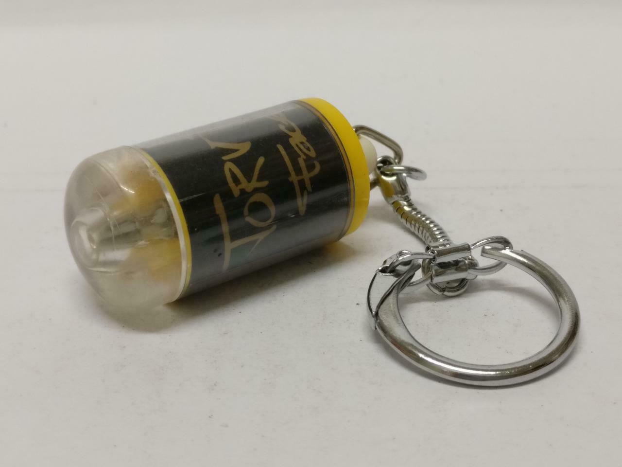LP888 Rare Vintage Torvill & Dean Face The Music Mini Torch Keychain Keyring F/S B740