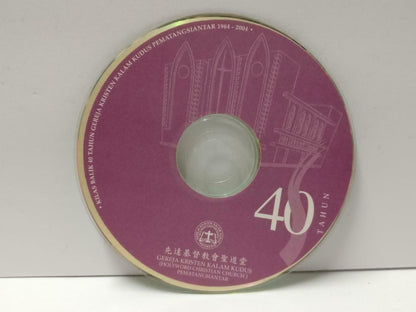 Gereja Kristen Kalam Kudus 40 Tahun Fath Christian Worship Video CD VCD CDS520