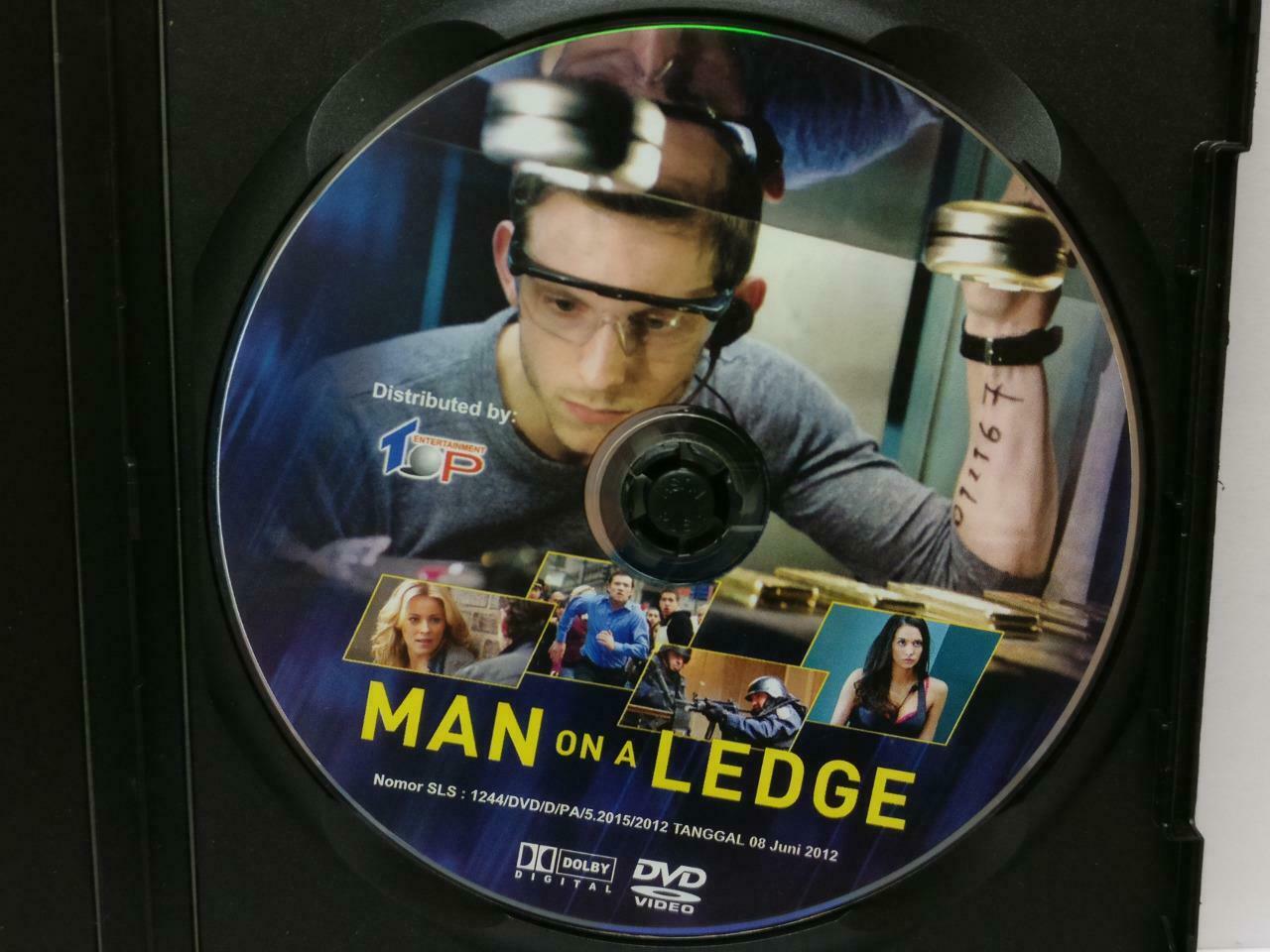 LK888  DVD Movie Man on a Ledge Anthony Mackie 2012 Indonesia Sub R3 (DVD019)
