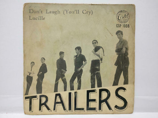 Rare Singapore The Trailers Band Lucille Cosdel Psych Garage EP 45RPM 7" EP391