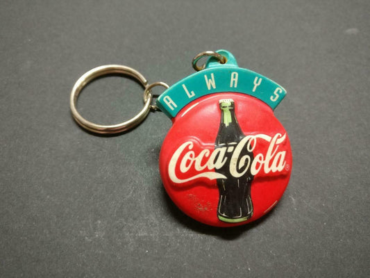 Vintage Australia Timezone Coca Cola Wood Keyring Souvenir Keychain F/S B891