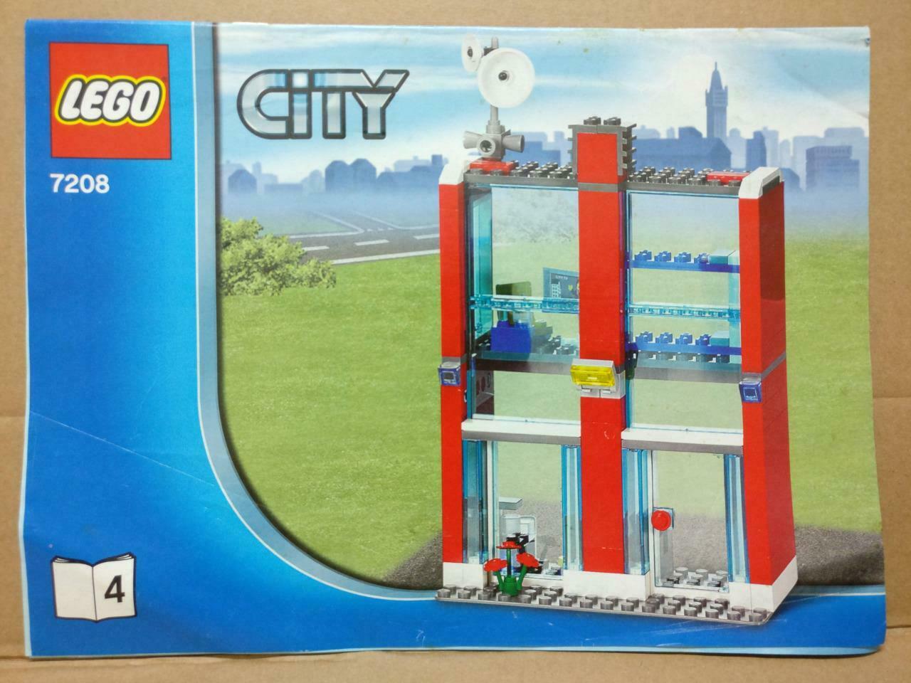 LEGO No. 7208 (4) City Manual Instructions Catalog Booklet (LG052)