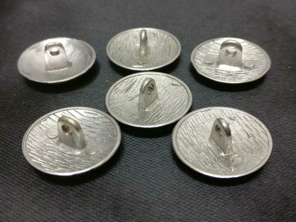 Vintage Rare Singapore Zhong Zheng Secondary School Chinese Buttons x6 (A1877)