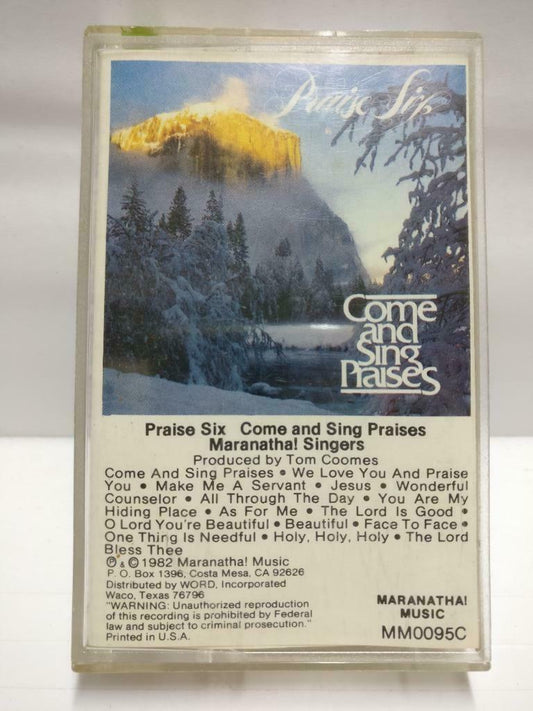 Christian Worship Jesus God Songs Praise Six Mega Rare Singapore Cassette CT531