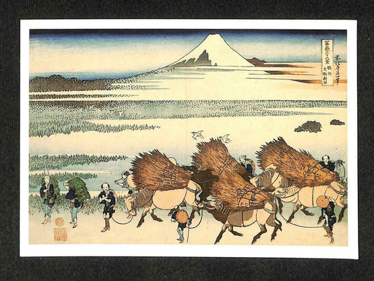 LUCKYPIGEON Le Mont Fuji Vu De La Province De Suruga Japan Postcard (C1703)