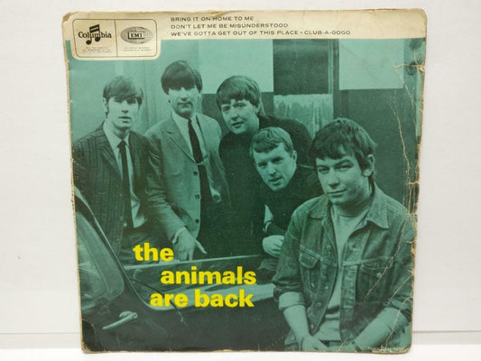 The Animals Bring It On Home To Me Australia 7" English EP  (EP057)