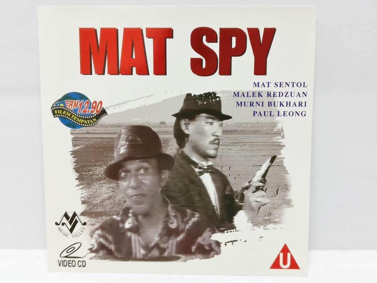 Malay Movie Mat Spy Mat Sentol Malek Redzuan Malaysia Melayu 2x VCD Video CD (CD744)